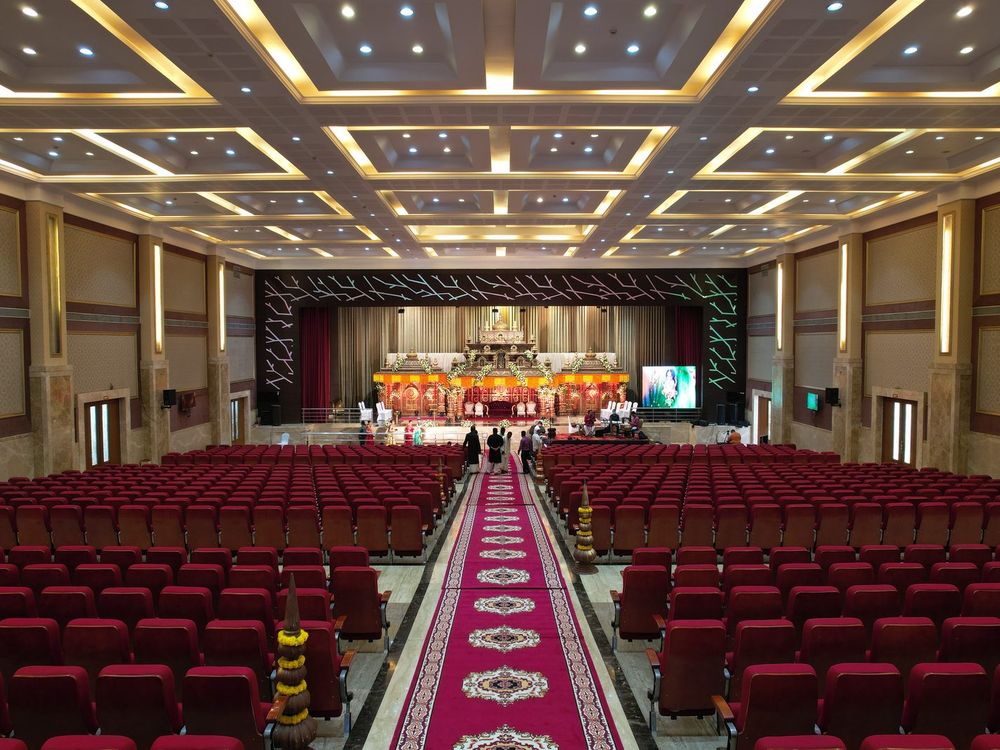 The 1,200-seat auditorium at the UVA Meridian Convention Centre