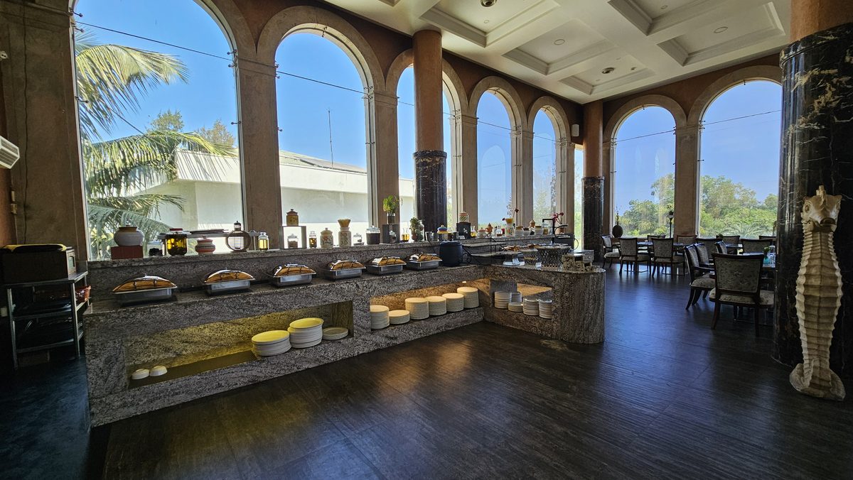 Café 74 East — buffet counter