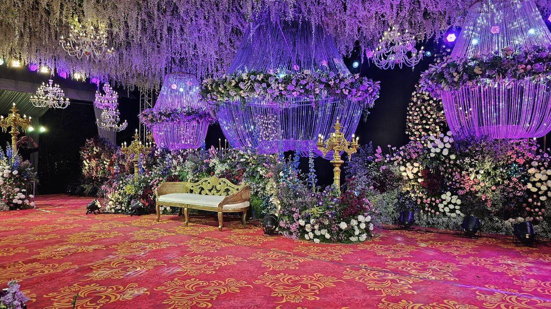 Floral stage at Banyan Tree