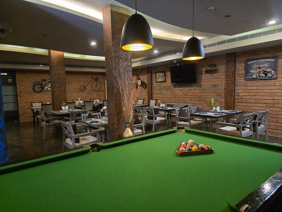 The members lounge at Club Meridian