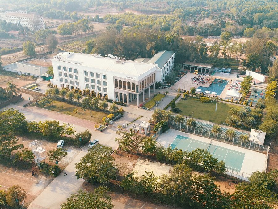 UVA Meridian Bay Resort and Spa from the air